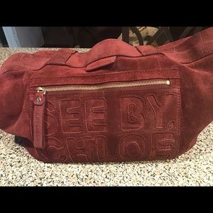 See by Chloe logo tote